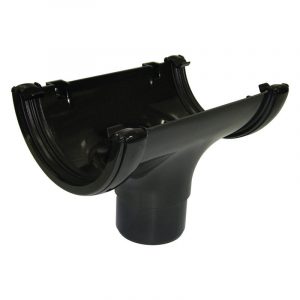 Floplast RA1 112mm Half Round Running Outlet(Old Stock Clearance)