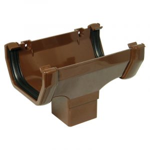 Floplast ROS1 114mm Square Running Outlet (Old Stock Clearance)