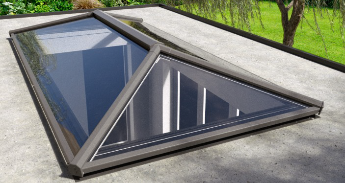 Lantern Roof in Anthracite Grey
