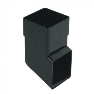 Floplast Square Downpipe Shoe Black