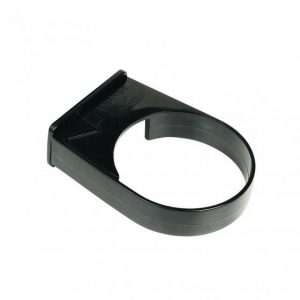 Round downpipe clip